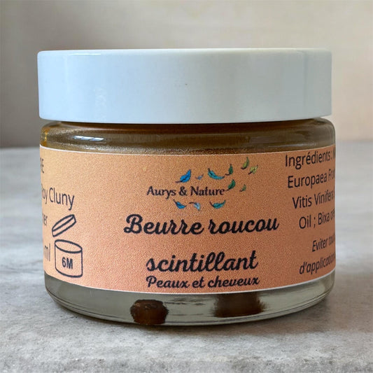Beurre roucou scintillant